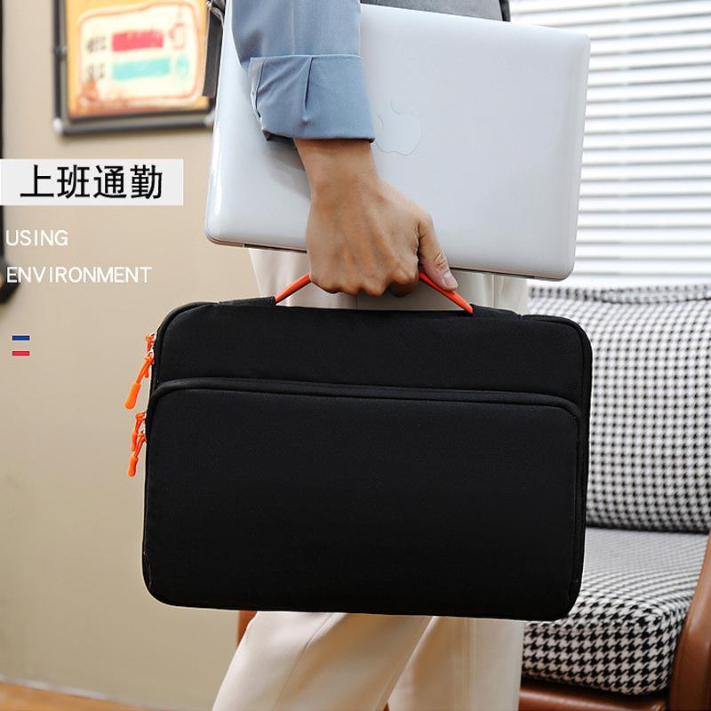 laptop bag wholesale men's briefcase business briefcase leisure file bag office bag liner bag wholesale