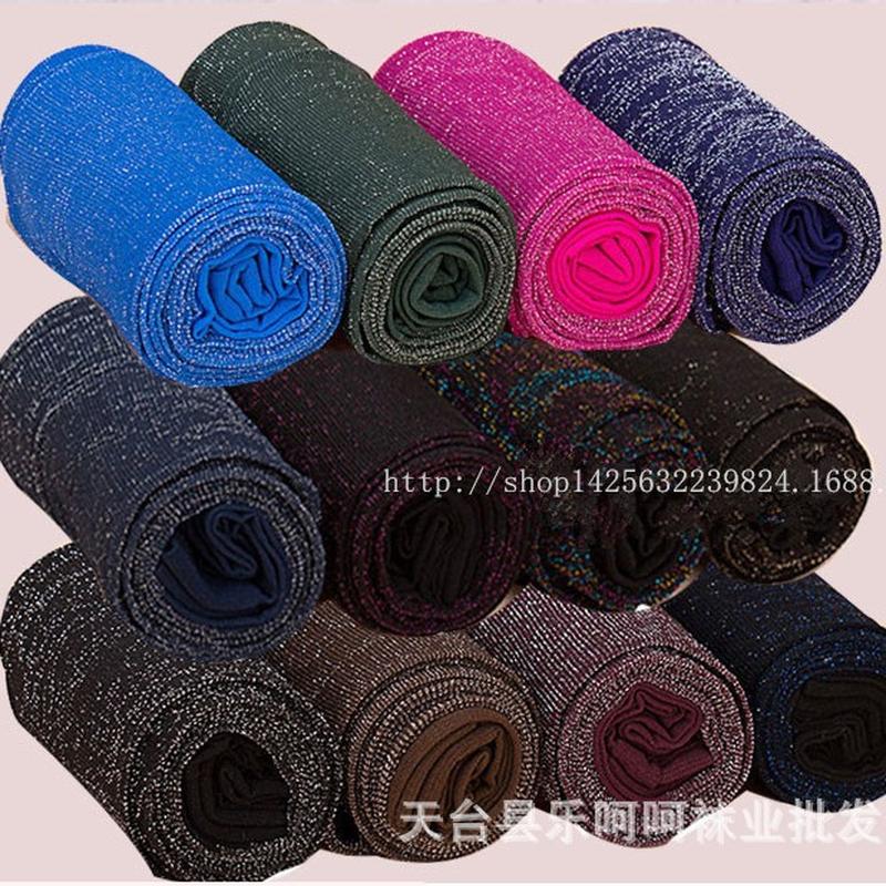 spring and summer thin silver silk pantyhose pearlescent bright silk silver onion leggings fashion cored silk female stocking Application Scenario