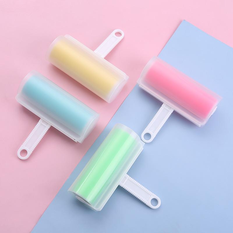 large lent remover clothes roller dust removal hair removal hair removal brush rolling sticker for clothes washable sticky hair remover roller
