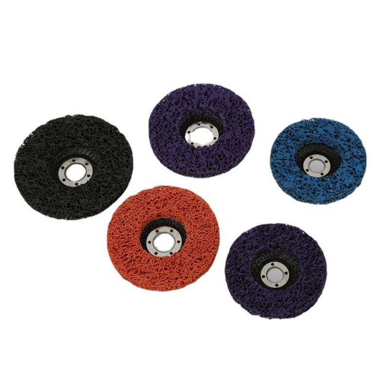 Nylon Polishing Wheel Flap Disc Grinding Disc Metal Grinding Disc Fiber Grinding Wheel Car Grinding Disc Black King Kong Polishing Pad