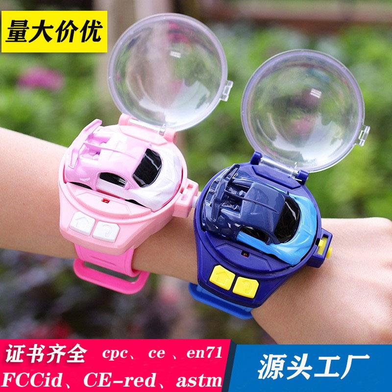 source factory mini children's watch remote control car tiktok hot selling engineering car series telecontrol car toys