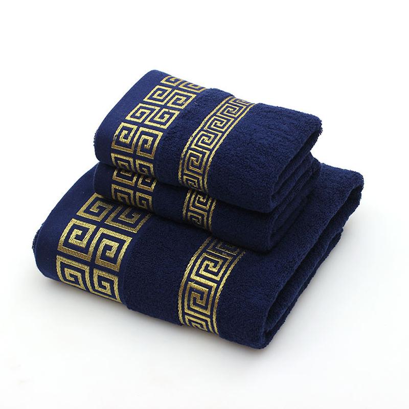 Cotton Towels Concentric Square Bath Towel Broken Gift Bath Towel Wholesale Employee Welfare 100% Cotton Bath Towel