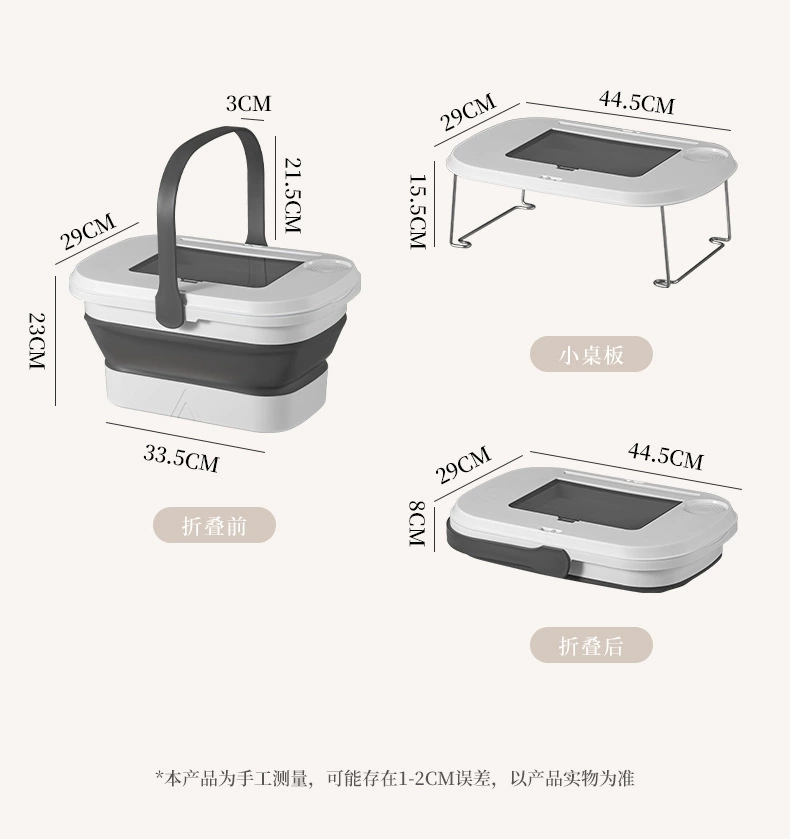 D47-701 Outdoor camping Storage Box, folding box, camping organization box, popular picnic basket wonder detail image 10