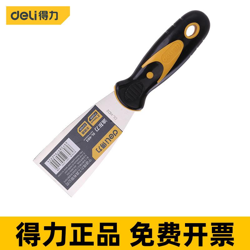 Deli Tool Putty Knife Shovel Puttying Knife Cleaning Shovel Wall Caulking Scraper Plastering Trowel