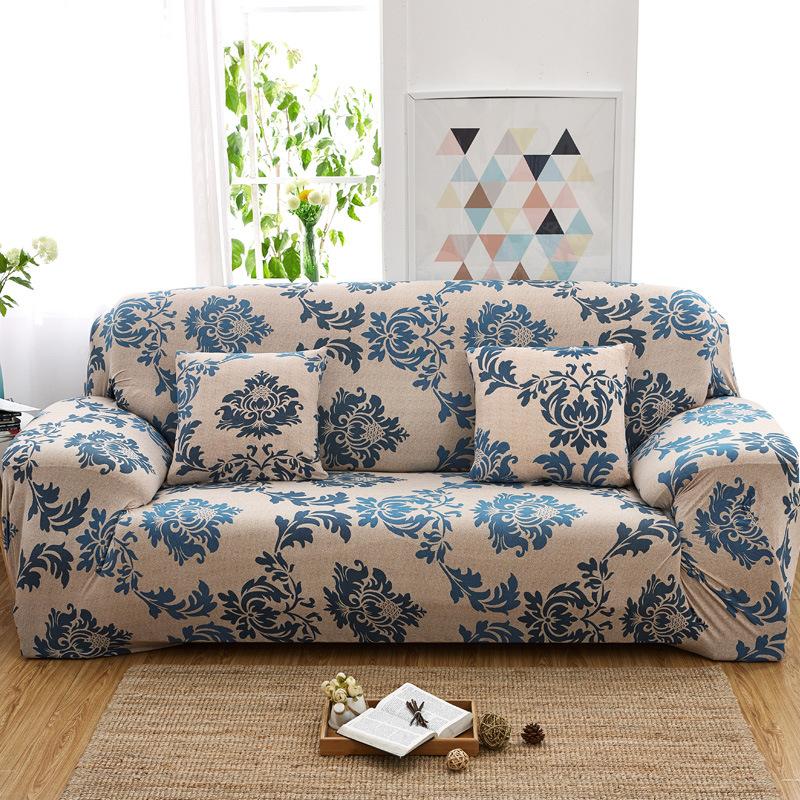 high elastic printed sofa cover sofa slipcover all wrapped cover fabric combination four seasons cross-border foreign trade wholesale factory direct sales Item Picture