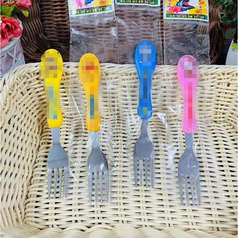 fruit fork set creative cute cartoon children's safety for home use and restaurants fork cake dessert fork pastry fork
