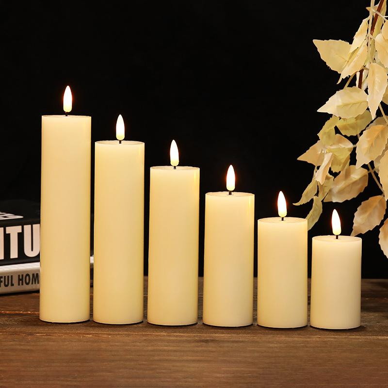 with remote control candle swing shaking simulation paraffin smooth bevel swing candle birthday ideas wedding candle