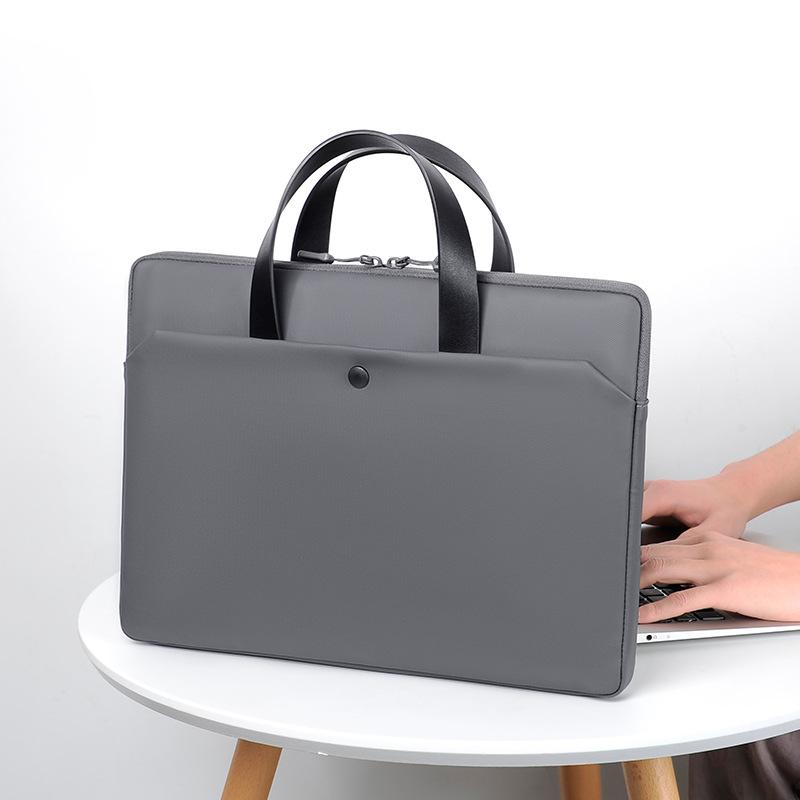 ultra-thin derm laptop bag 14-inch 15.6-inch tablet laptop sleeve shoulder bag business briefcase