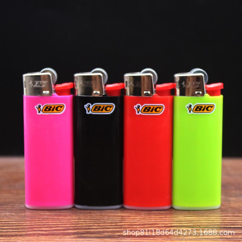French Brand Bic Bic J5 Safe and Explosion Protective Grinding Wheel Lighter Creative Mini Short Girls Lighter Wholesale