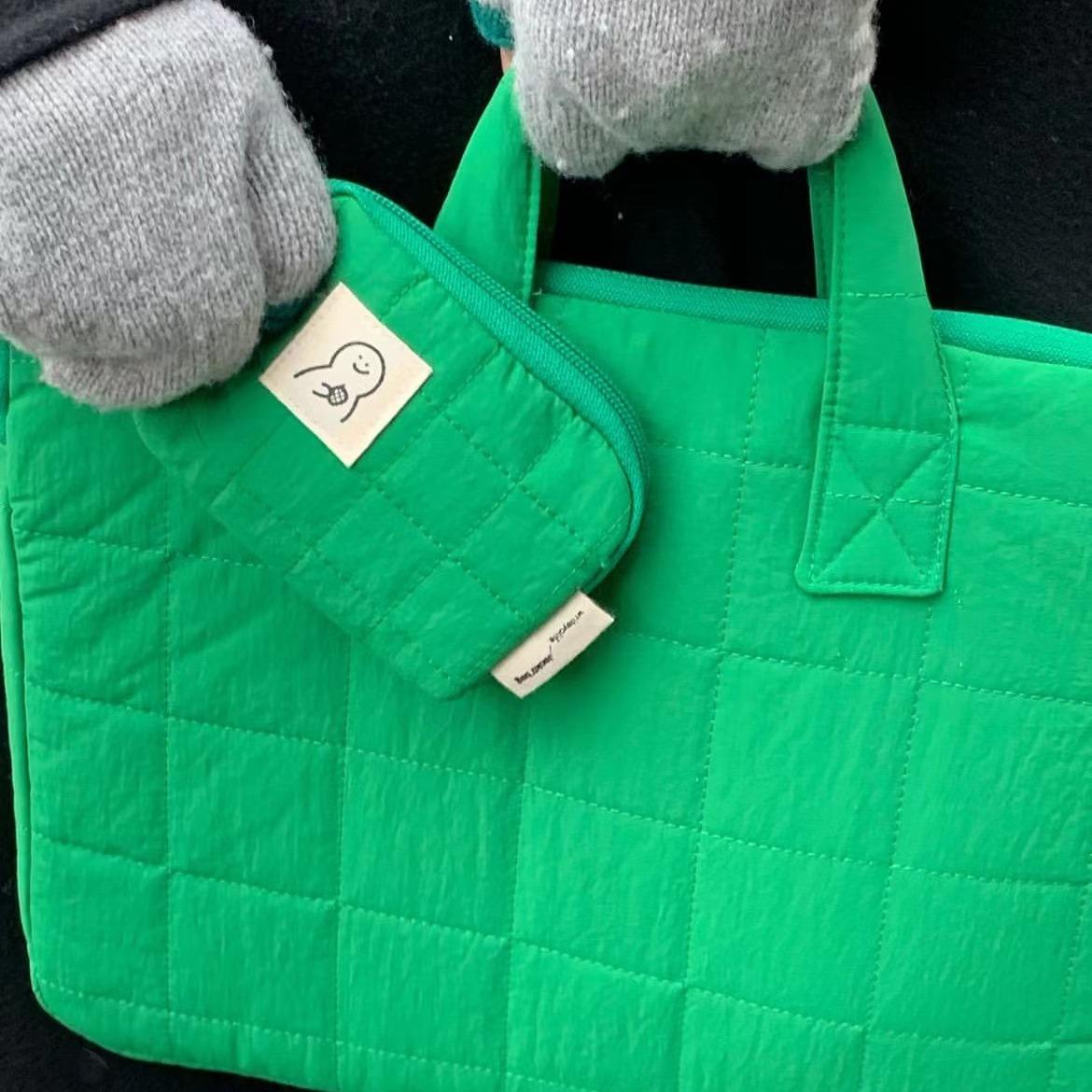 south korea ins laptop bag apple macbook14-inch laptop storage bag ipad tablet 11-inch liner