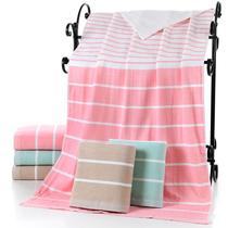bath towel cotton wholesale 70*140 gauze adult and children washed bath towel jacquard tube top towel embroidery