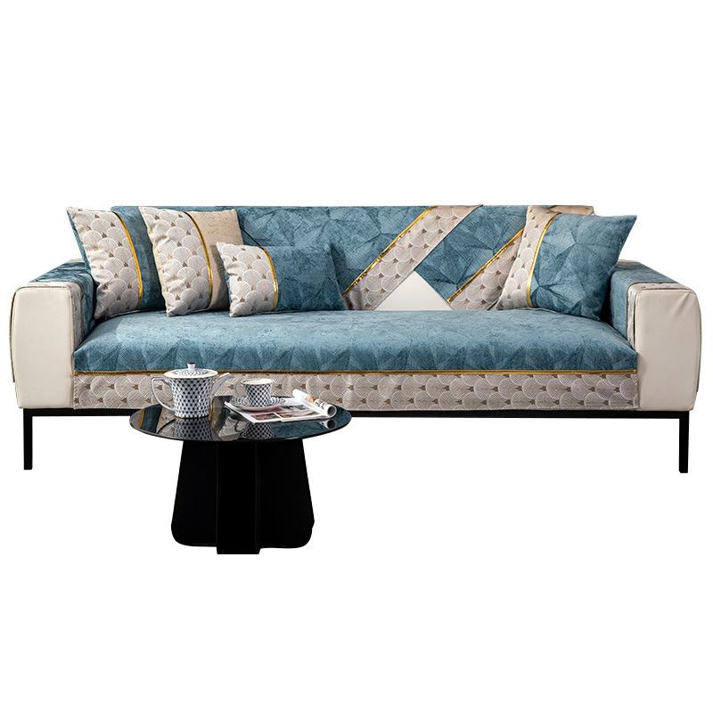 Chenille Sofa Cushion Four Seasons Universal Non-Slip Seat Cushions Light Luxury Advanced Simple Modern Sofa Cover Cover Cloth Item Picture