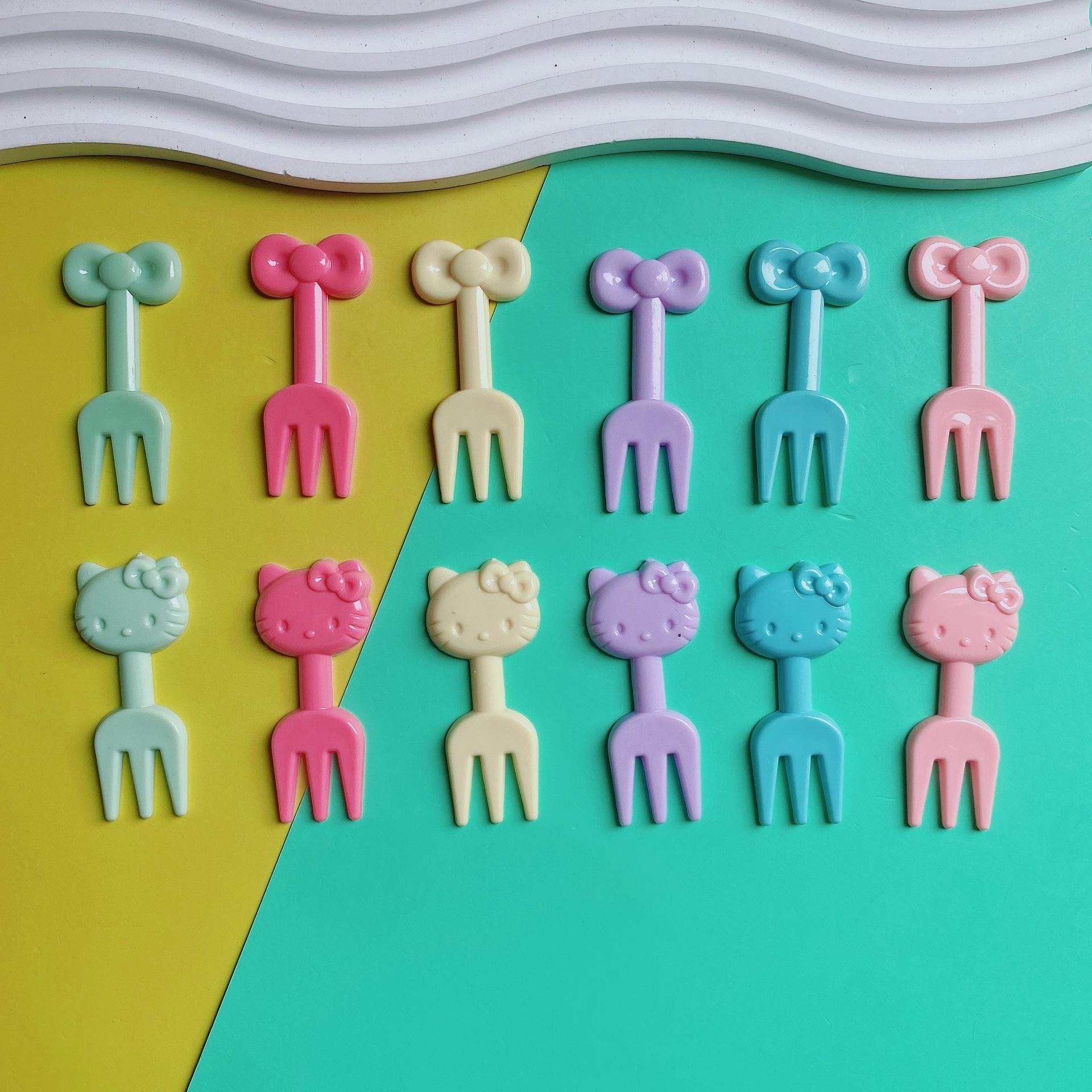 cute bow fork ornament accessories hair accessories cream glue diy material wholesale cream glue accessories