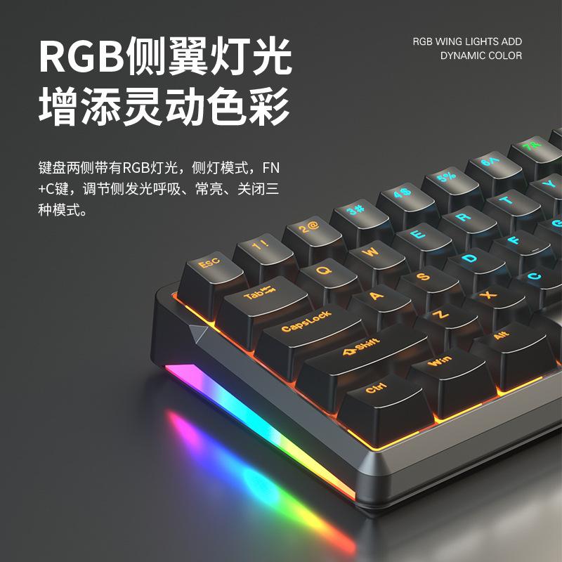 68 key mechanical keyboard small portable green red alternate action or ergonamic hot plug wired computer laptop office gaming electronic sports Application Scenario