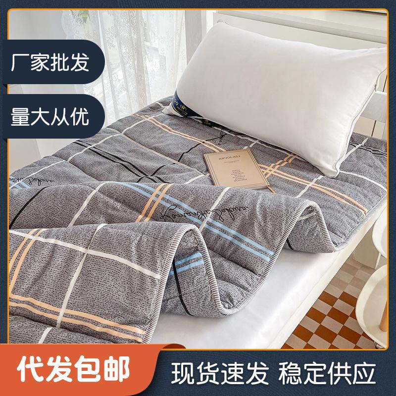 factory supply students dormitory bunk bed single mattress soft mattress tatami bed cotton-padded mattress mattress cushion wholesale
