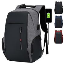 cross-border men's business bag laptop bag multifunctional usb backpack large capacity backpack printable logo