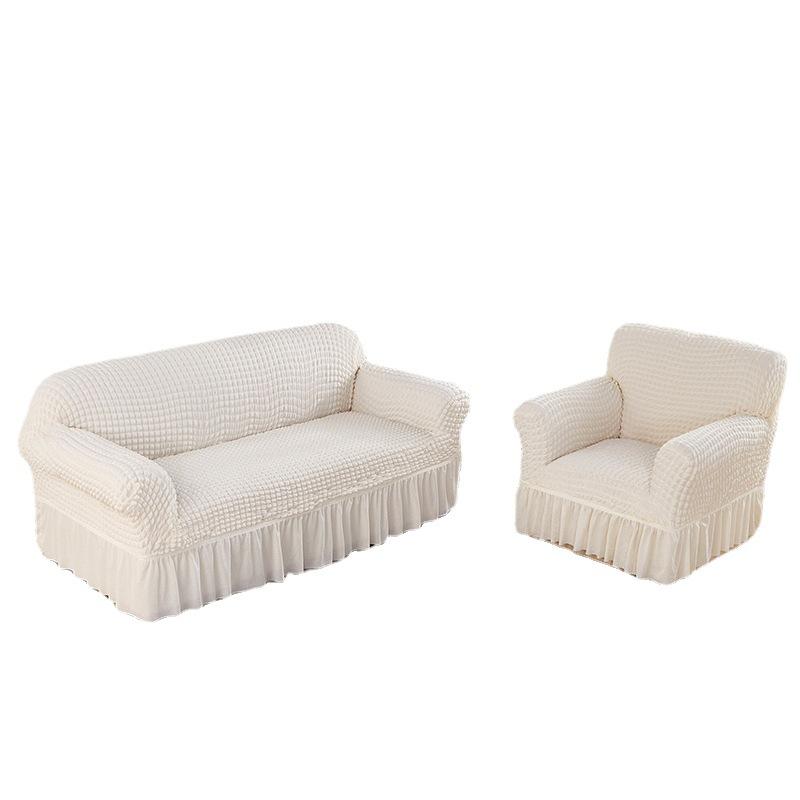 bubble sofa cover skirt amazon foreign trade general sofa dust cover elastic thickening sofa slipcover factory wholesale Item Picture