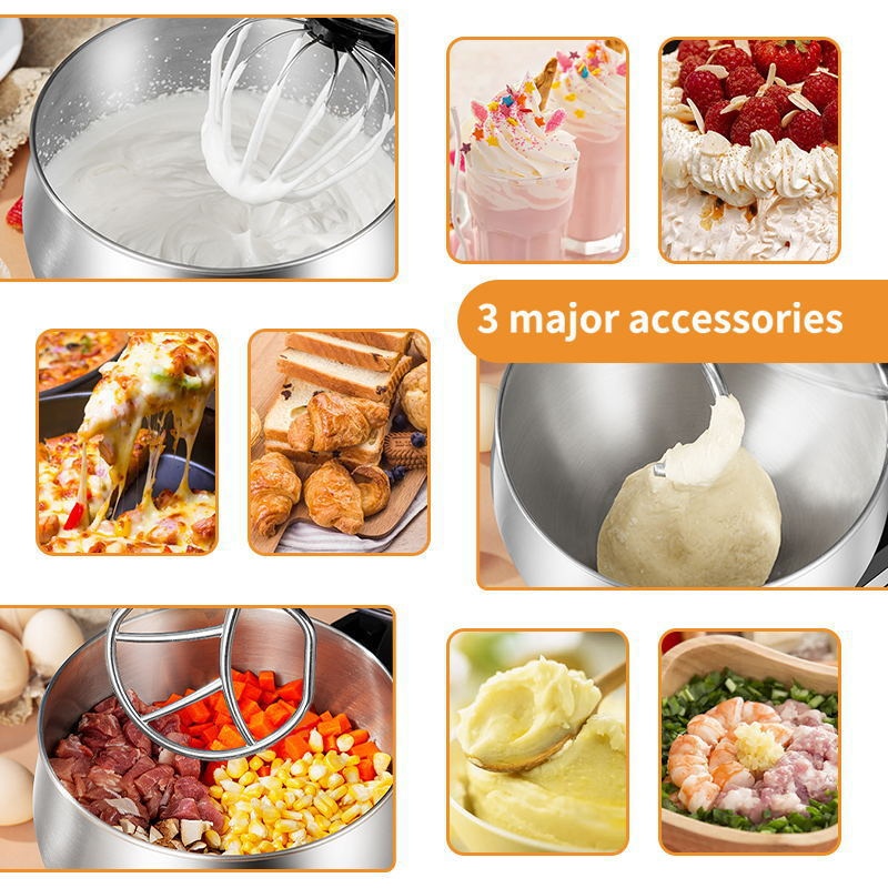 Kneading machine, kitchen appliances, household 11L chef machine, fully automatic egg beater, Stand Mixer Application Scenario