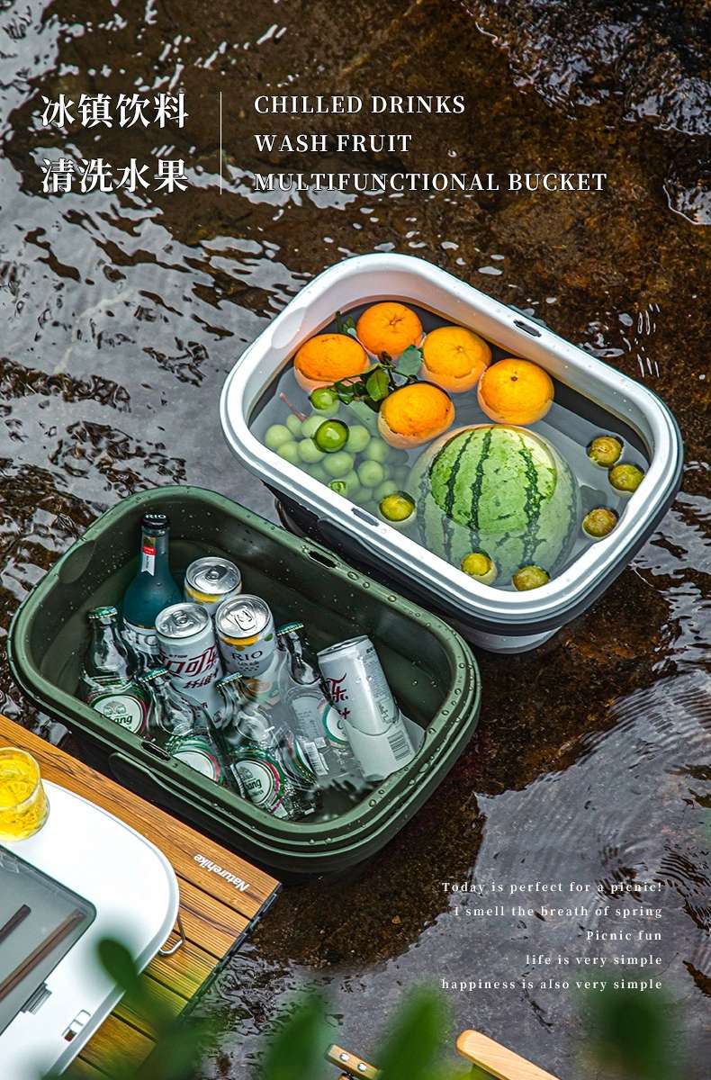 D47-701 Outdoor camping Storage Box, folding box, camping organization box, popular picnic basket wonder detail image 4