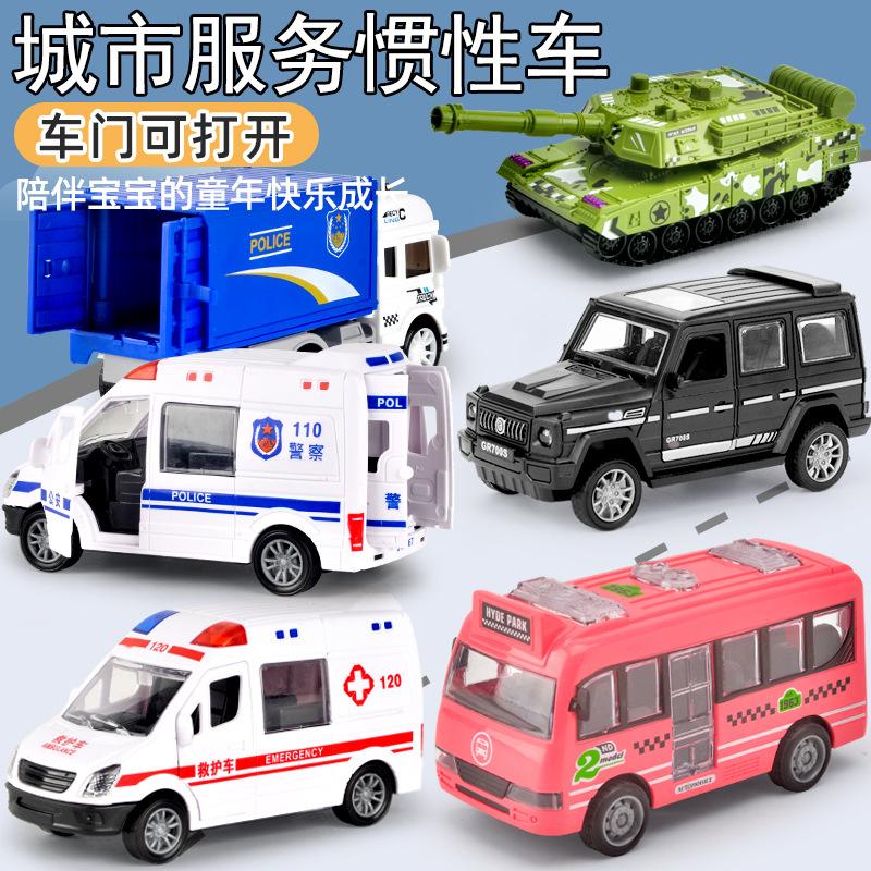 cross-border amazon tiktok puzzle three-year-old children's toy boy inertia toy car stall toy gift wholesale