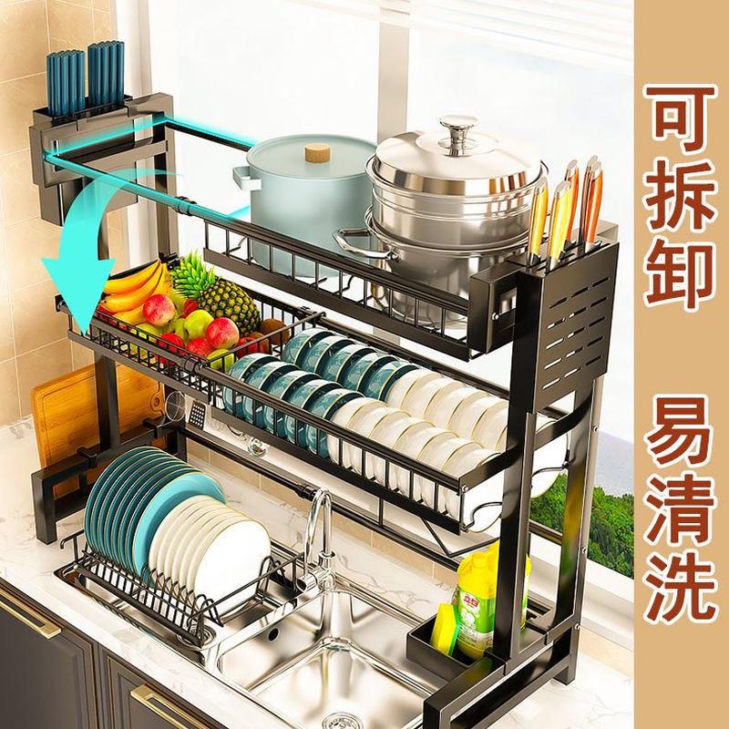 Retractable Kitchen Sink Storage Shelf Dish Ra Tableware Drain Ra Countertop Dish Ra Sink Storage Ra Manufacturer