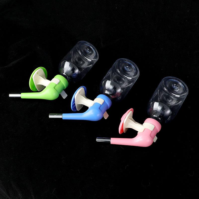 Cat Water Fountain Wall Hanging Cage Dog Kettle Pet Supplies Wholesale Cat Drinking Water Apparatus Mouth Wet-Proof Pet Water Feeding Set