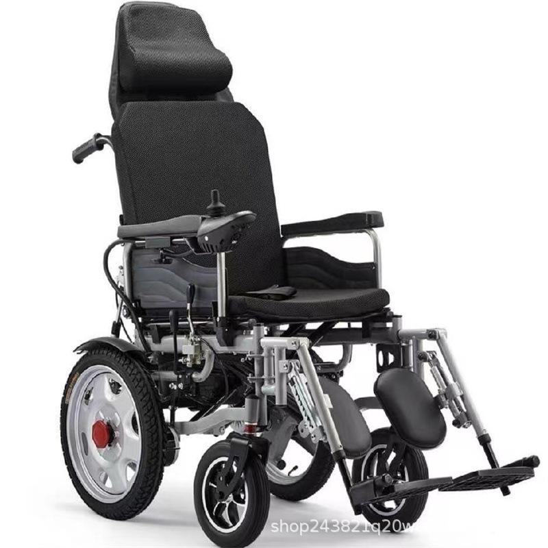 electric wheelchair factory automatic intelligent 24v electric wheelchair special foldable for elderly disabled walking