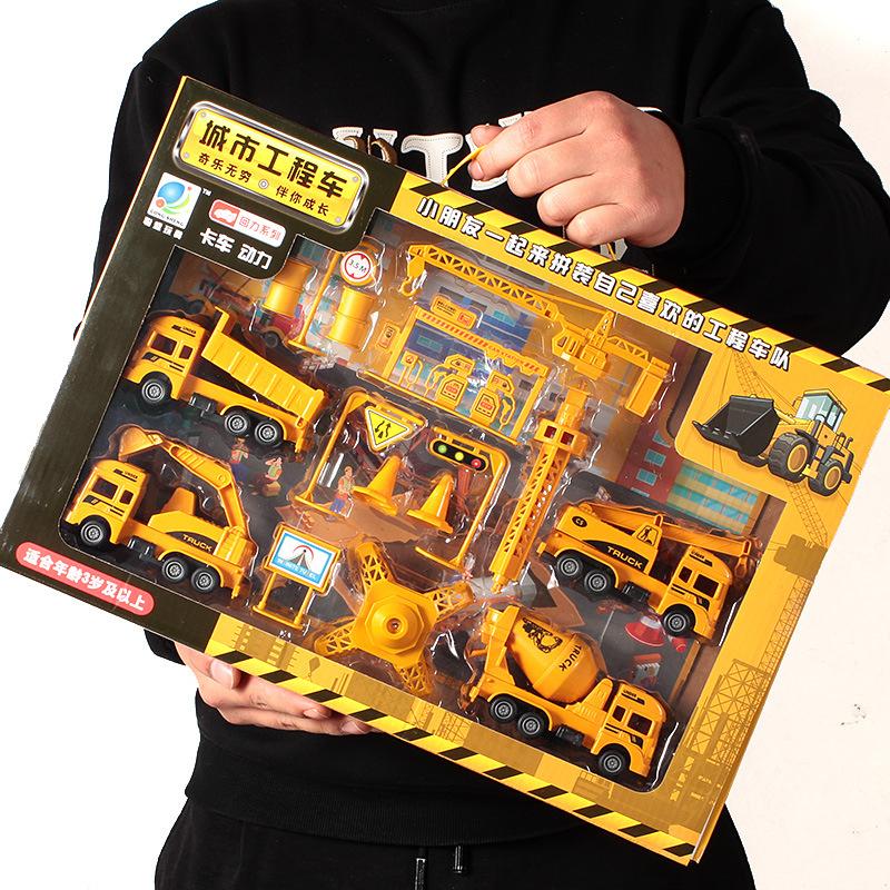 boxed car toys boys engineering vehicles boys children toy car package children night market stall toys wholesale