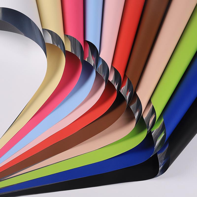 tanxi dopamine streamer mirror sheets two-color waterproof flower shop dacal paper internet celebrity bouquet wrapping paper