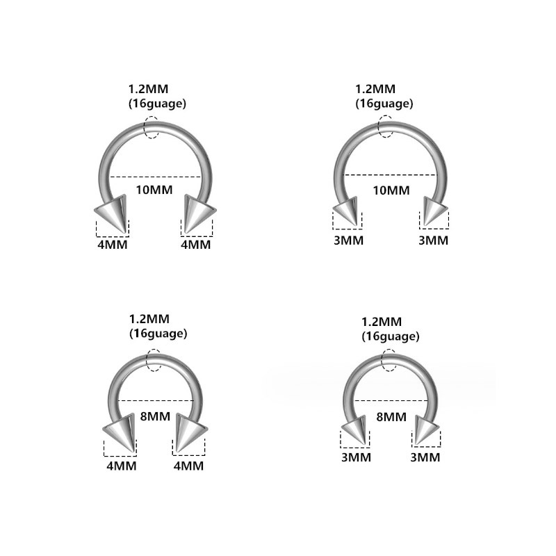 Personalized and fashionable piercing accessories with unique designs and other piercing accessories with cool styles add highlights to your outfit detail image 3