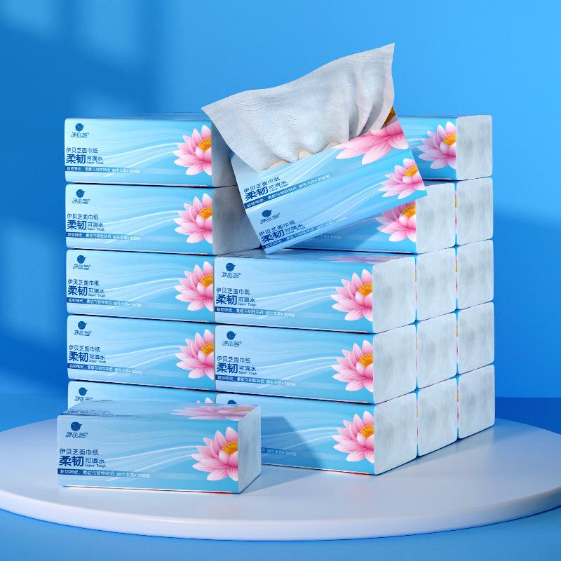 tissue large size three-layer paper extraction full box household affordable toilet paper paper extraction napkin paper extraction paper extraction factory wholesale