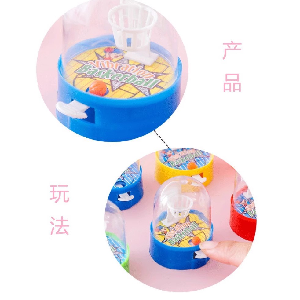 Mini finger basketball court shooting game machine, parent-child interactive tabletop game, baby and children's educational toy Specification image