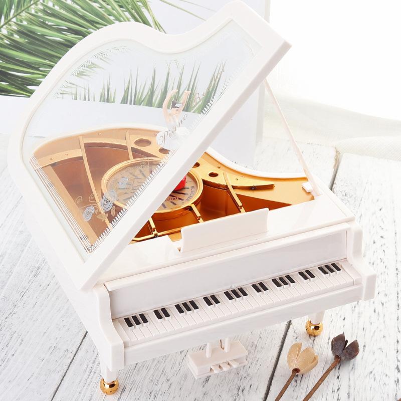 simulation piano music box dancing girl music box girlfriend children's birthday gifts girl romantic gift decoration thumbnail