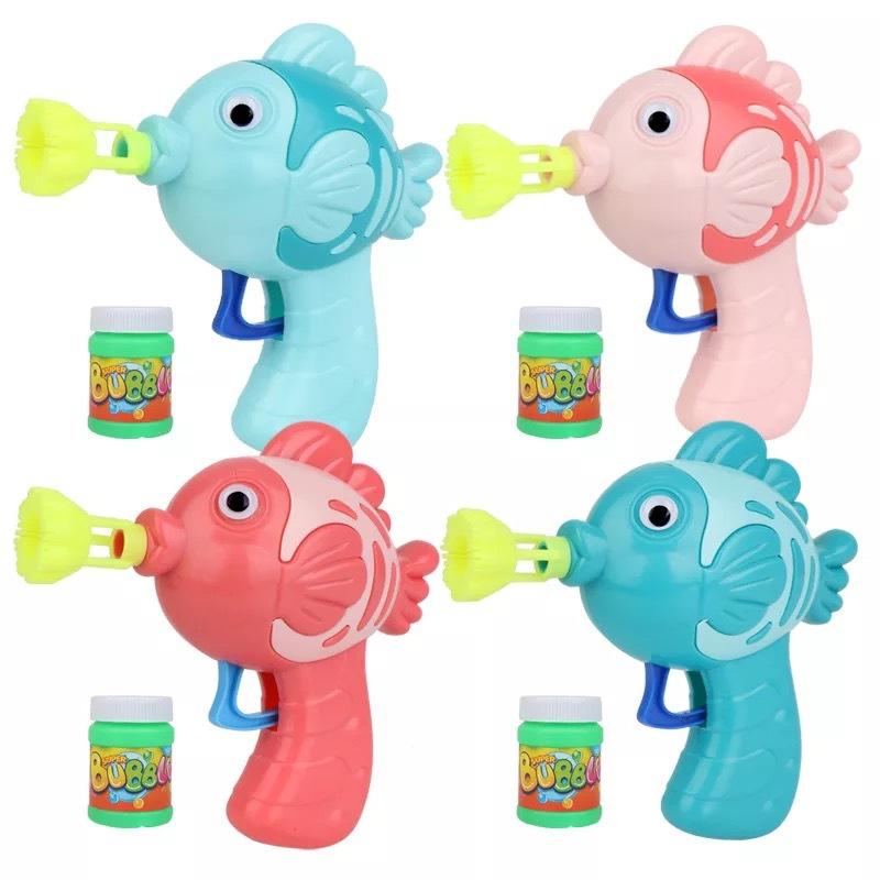 small fish bubble machine toys children bubble gun internet celebrity same style factory wholesale stall cute fish bubble gun