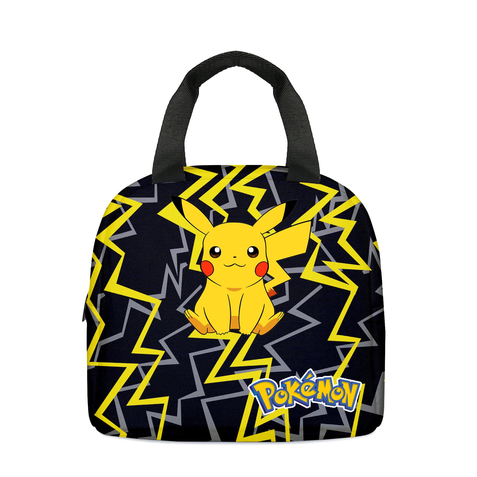 spot pokemon pet elf pikachu pikachu primary and secondary school students lunch bag children ice pack