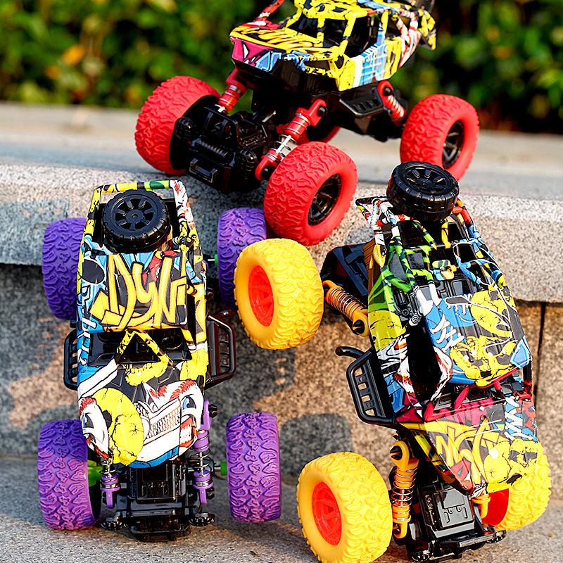 children's toy car wholesale market stall yiwu toy four-wheel drive warrior inertia off-road vehicle night market stall toy