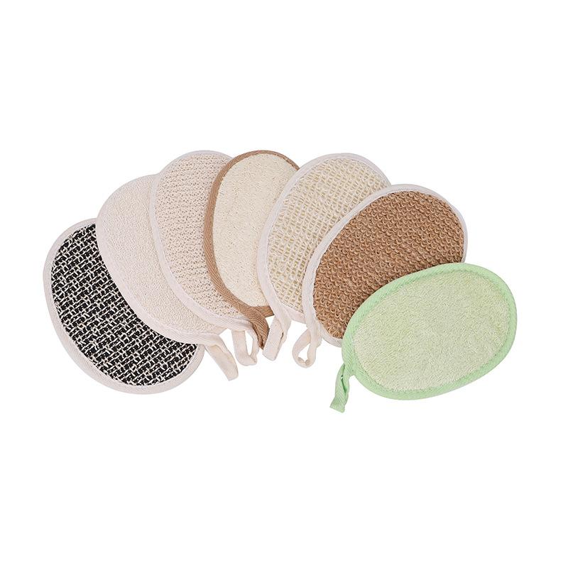 natural loofah sponge point linen wipping tissue cleaning sisal wipping tissue jute bath sponge bath towel bath products face cloth