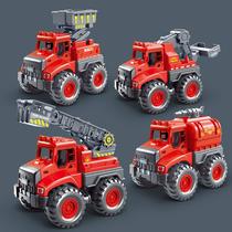 engineering vehicle for children baby's toy car boy inertial vehicle excavator car children's toy gift car model