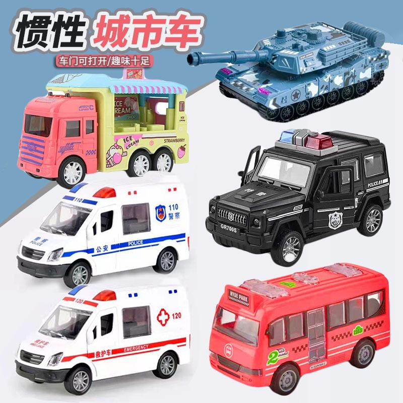 cross-border children's toy car tank simulation bike boys and girls inertia car toy wholesale