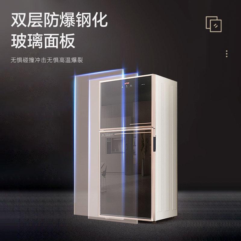 sea flower disinfection cabinet household high temperature infrared sterilized cupboard large capacity restaurant restaurant tableware bottle tableware Application Scenario