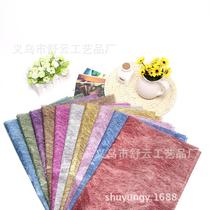wholesale supply flowers wrapping paper silk silk paper gift wrap paper gold and silver colored hemp paper