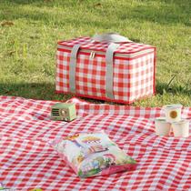 outdoor large capacity picnic bag camping picnic basket travel picnic bag portable lunch bag insulated bag wholesale