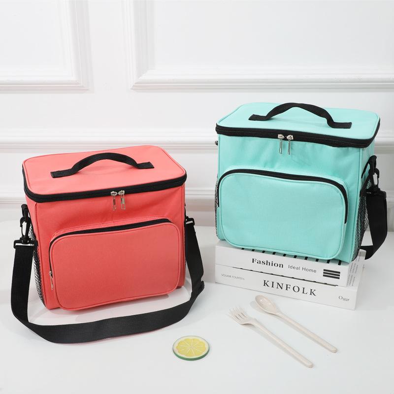 cross-border hot waterproof outdoor insulated bag ice pack picnic bag large capacity food delivery container incubator