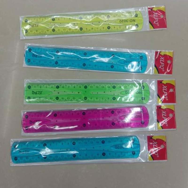 多色20公分直尺