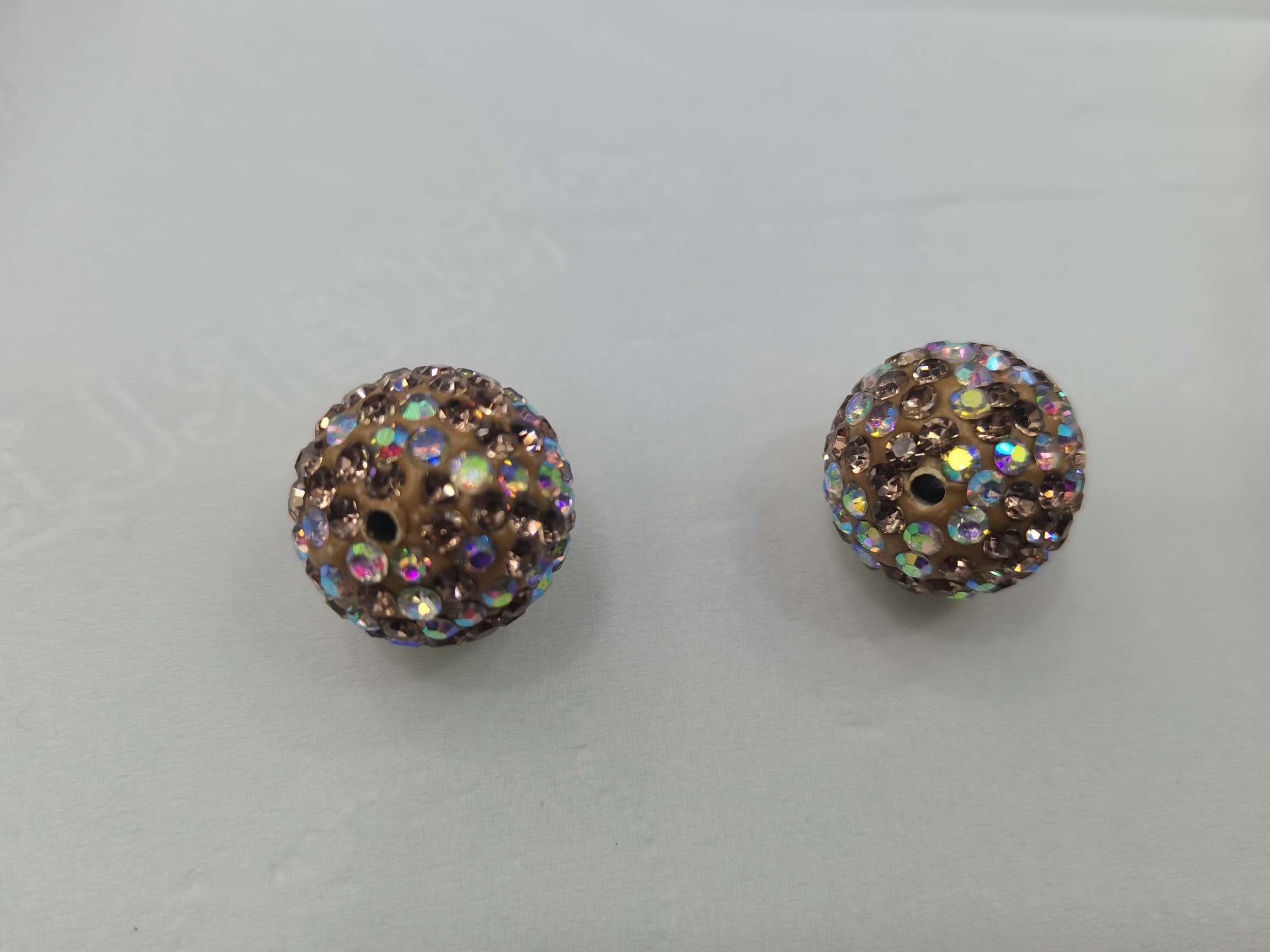 16N crystal yellow soft ceramic ball jewelry accessories Item Picture