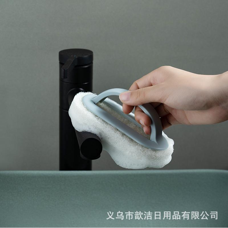stove tile brush bathtub brush sponge cleaning brush daily necessities dishwashing wok brush kitchen cleaning brush cleaning brush wholesale