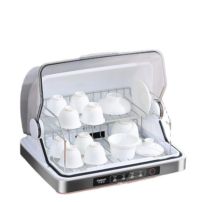 tea cup disinfection cabinet small household tea set cup uv high temperature drying disinfection office water glass glass Item Picture