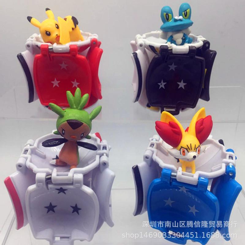 deformation poke ball pokemon touch flip explosion poke ball pokemon model doll