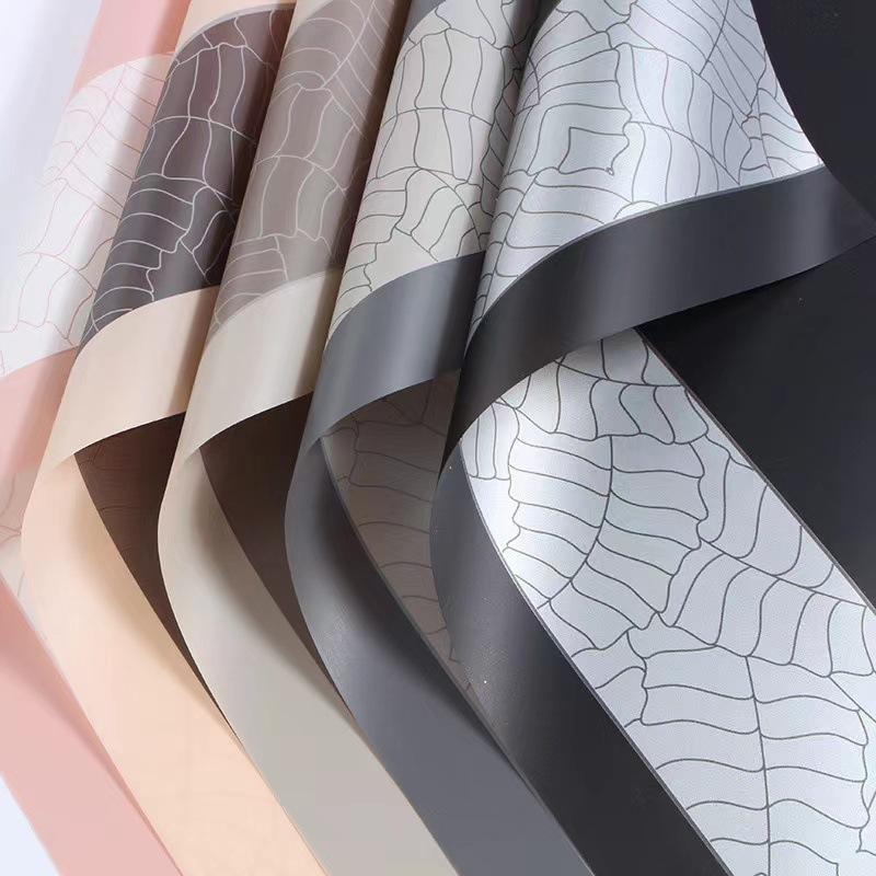 kans paper time bouquet wrapping paper printed cellophane high-grade waterproof flower gift bag stained paper material