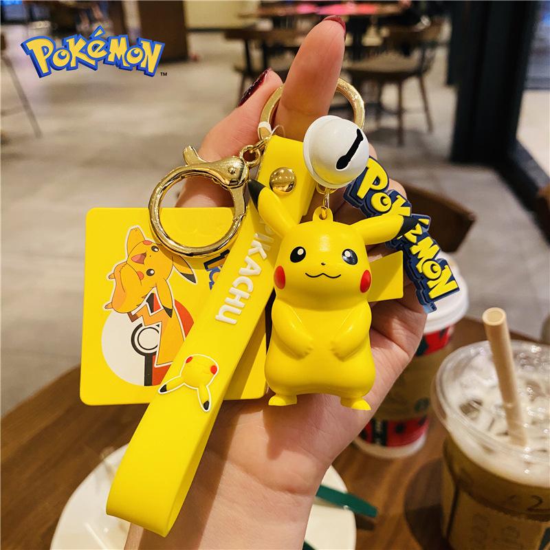 Genuine Creative Pokemon Pet Elf Psydu Magic Baby Keychain Pendant Cartoon Cute Doll